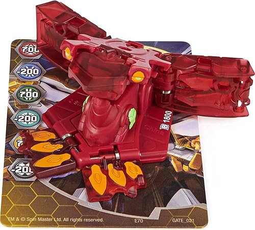 Miniatura 2 de Bakugan Geogan Rising 2021 Pyrus Amphrog Geogan (Viloch Combiner Parte 6 de 7) Figura de acción coleccionable y cartas coleccionables