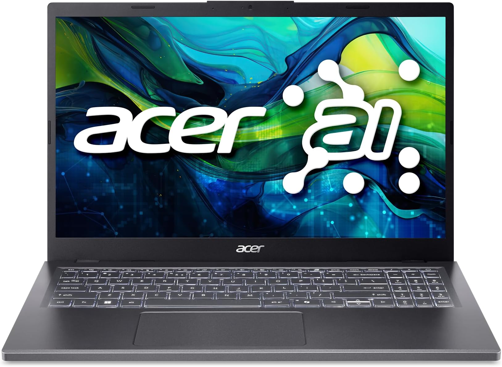 Acer Aspire 15 AI Ready Laptop | 15.6" FHD 1920 x 1080 IPS Display | AMD Ryzen 7 8840HS | AMD Radeon 780M Graphics | 16GB DDR5 | 1TB Gen4 SSD | Wi-Fi 6E | Copilot Key | Windows 11 Home | A15-61M-R8B0