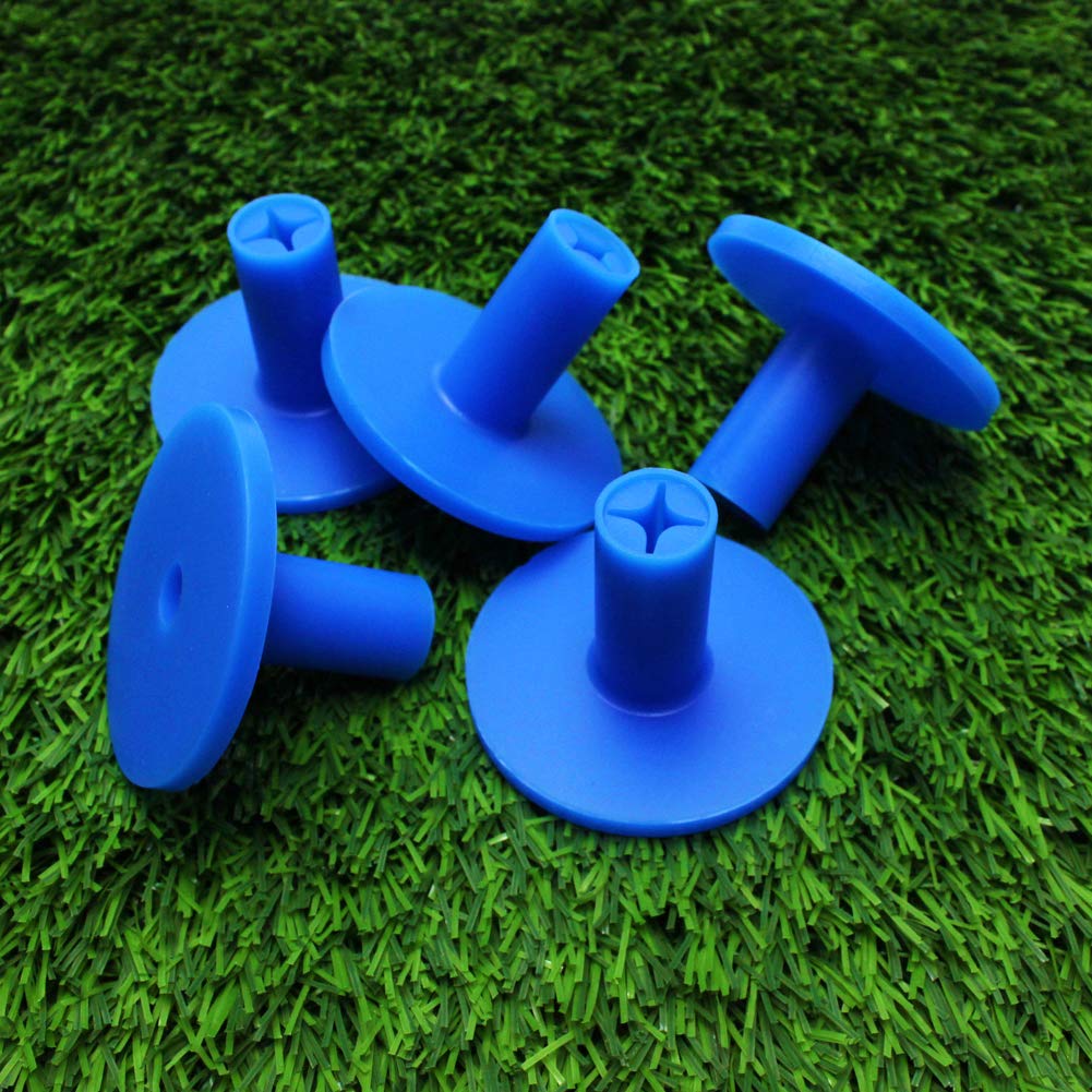 Kofull Soporte de Goma para Tees de Golf para práctica y conducción, 5 Unidades