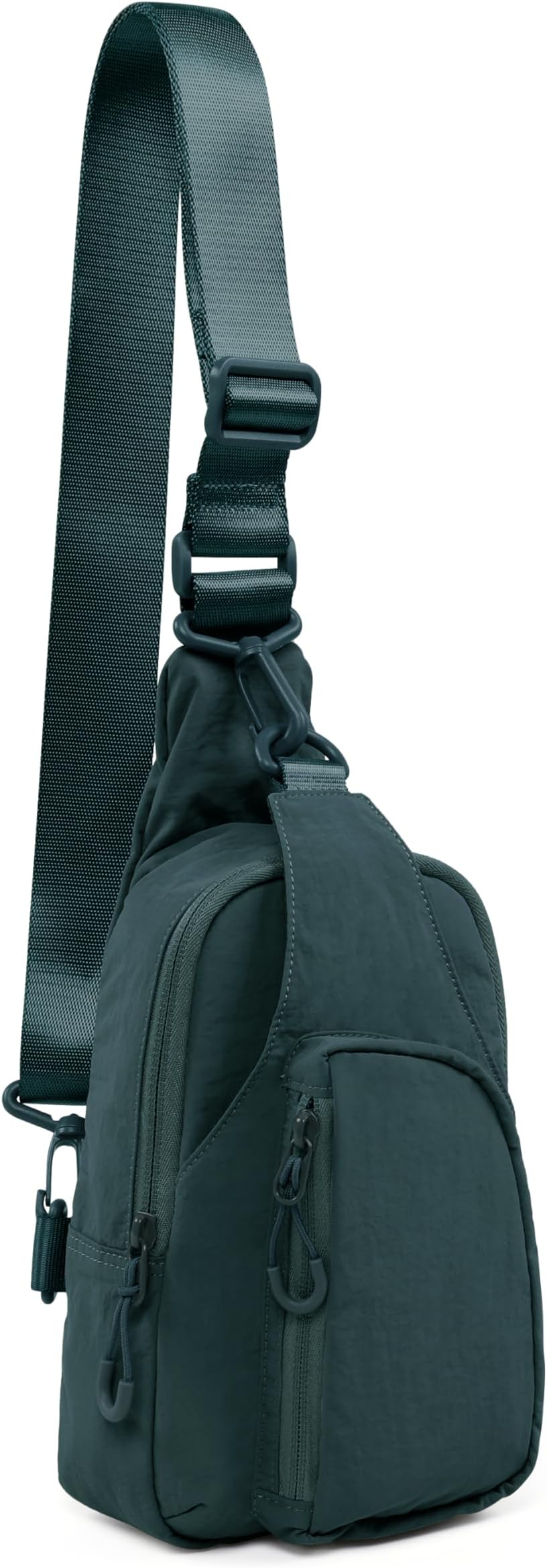 Sling Bag with Adjustable Straps Crossbody Chest Bag Lightweight Small Backpack for Casual Traveling Hiking