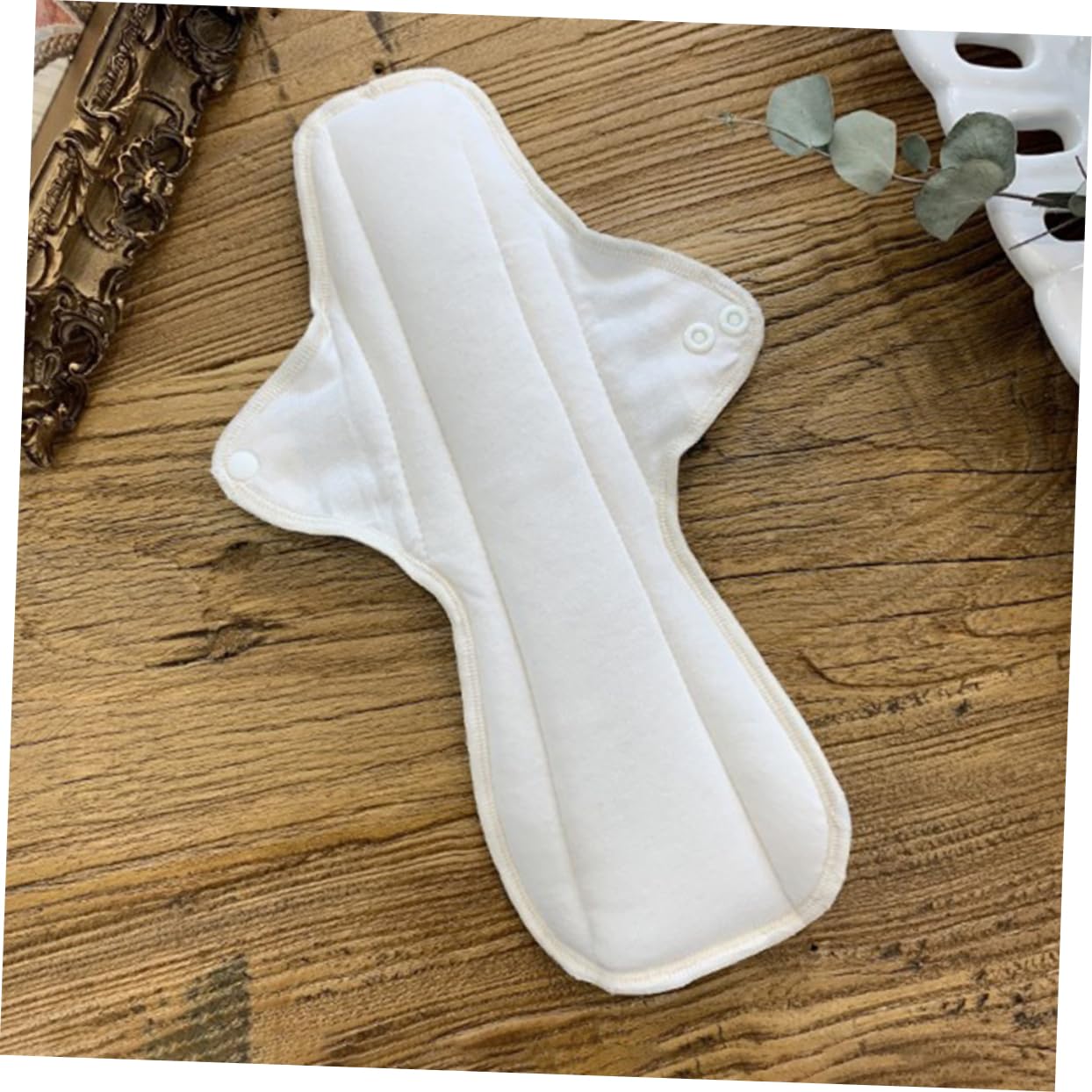 3piezas Compresas Menstruales De Algodón Reutilizables y Lavables De Protección Efectiva Contra Fugas Laterales Color Aleatorio Comodidad Para Ciclo Menstrual Femenino