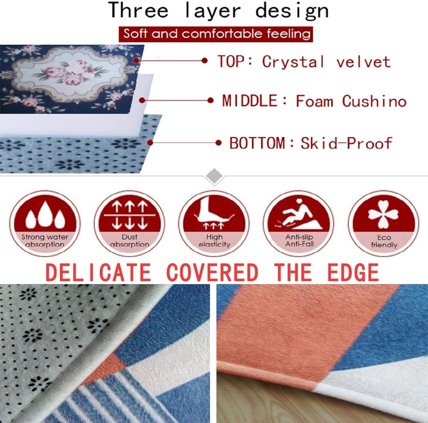 Espacio Planeta Planeta Alfombra, Alfombras Antideslizantes Impresas En 3D, Alfombra Lavable Para Pasillo, Cocina, Dormitorio, Sala De Estar, Alfombra, Limpieza Fácil, Decorativa Para El Sue -8K7N+F9C