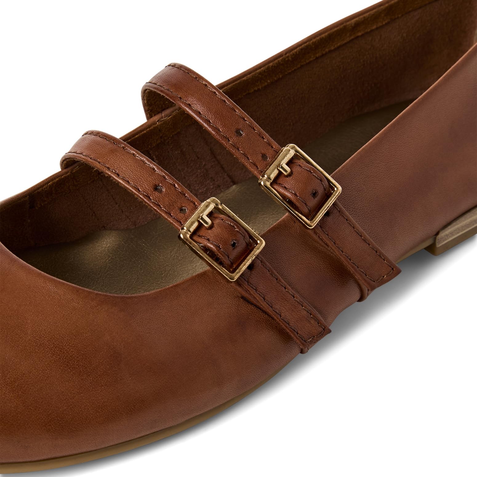 MARCO TOZZI Ballerine da Donna Morbido Plantare Feel Me Pelle Morbida Fodera Interna alla Moda