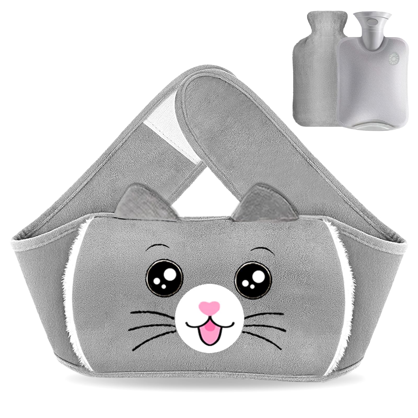UQTUKO Bouillotte Peluche 1L: Chaleur apaisante et confort optimal