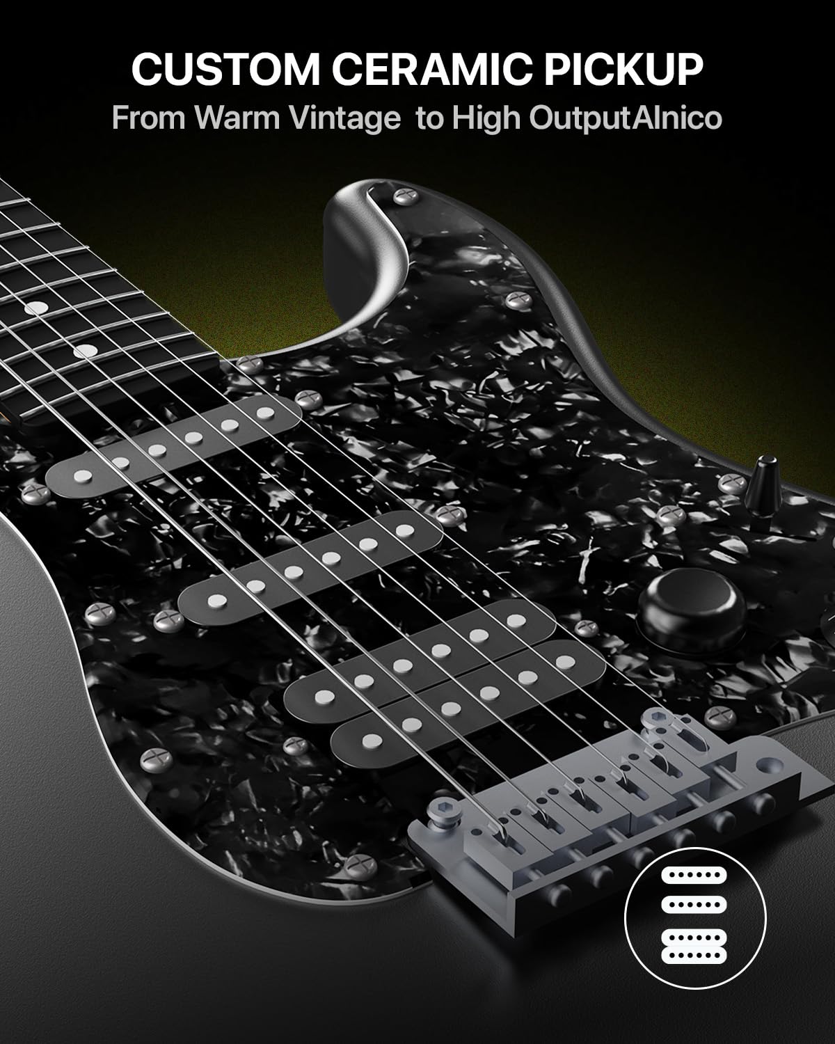 Amazon.com: Enya XMARI Smart Electric Guitar with Built-in DSP