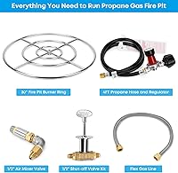 Vista 2 de Kit de instalación de anillo para fogatas, de Stanbroil