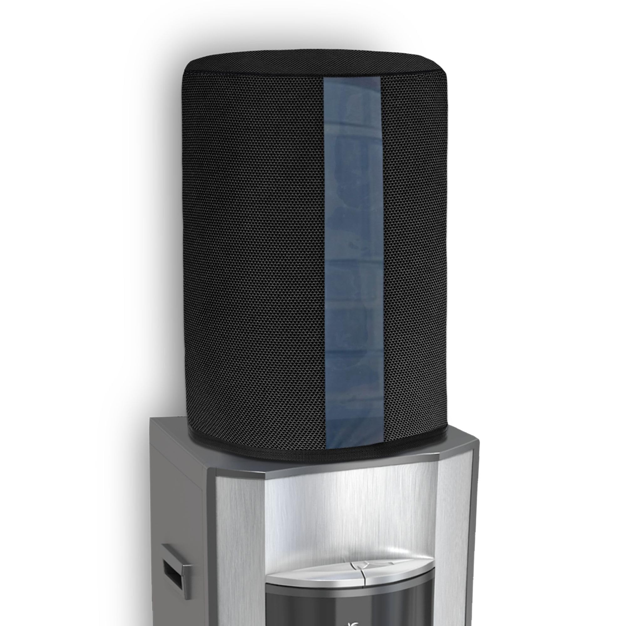 Cranique Fabric 20 Ltr / Litre Water Dispenser Bottle Jar Cover With Transparent Strap (Black)-image-13