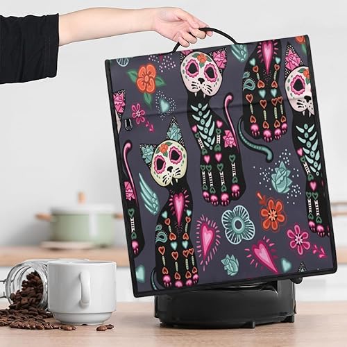 Miniatura 8 de Day Of The Dead - Funda para batidora de 6 a 8 cuartos de galón, compatible con mezclador de 6 a 8 cuartos de galón, se adapta a todos los cabezales