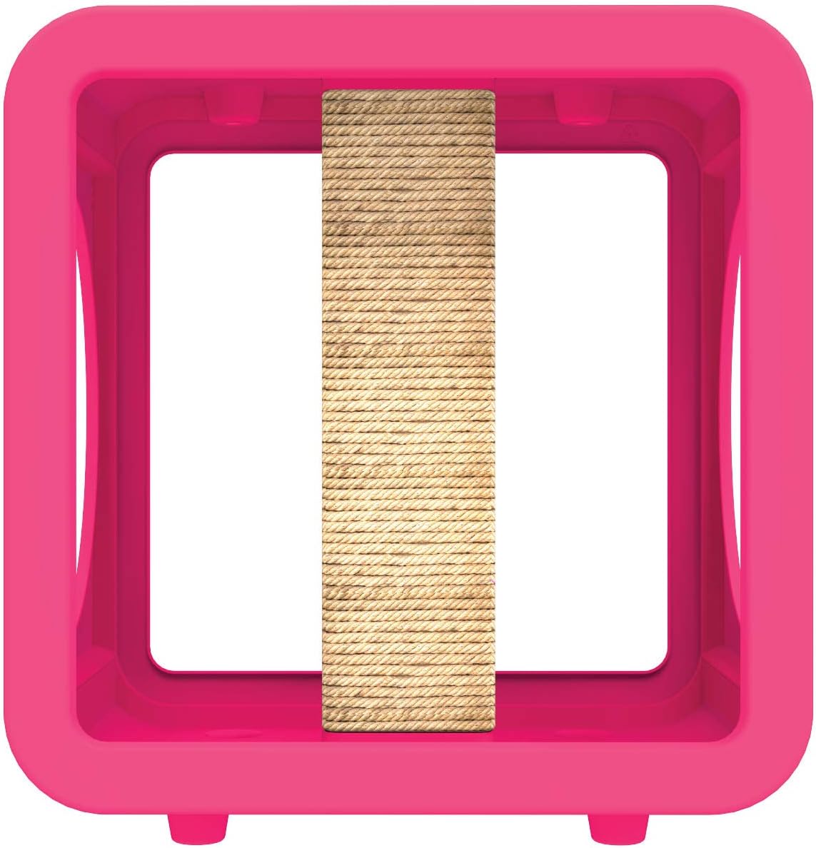 New! Duro Series Cat House, Gym Cube with Scratch Post, Pink