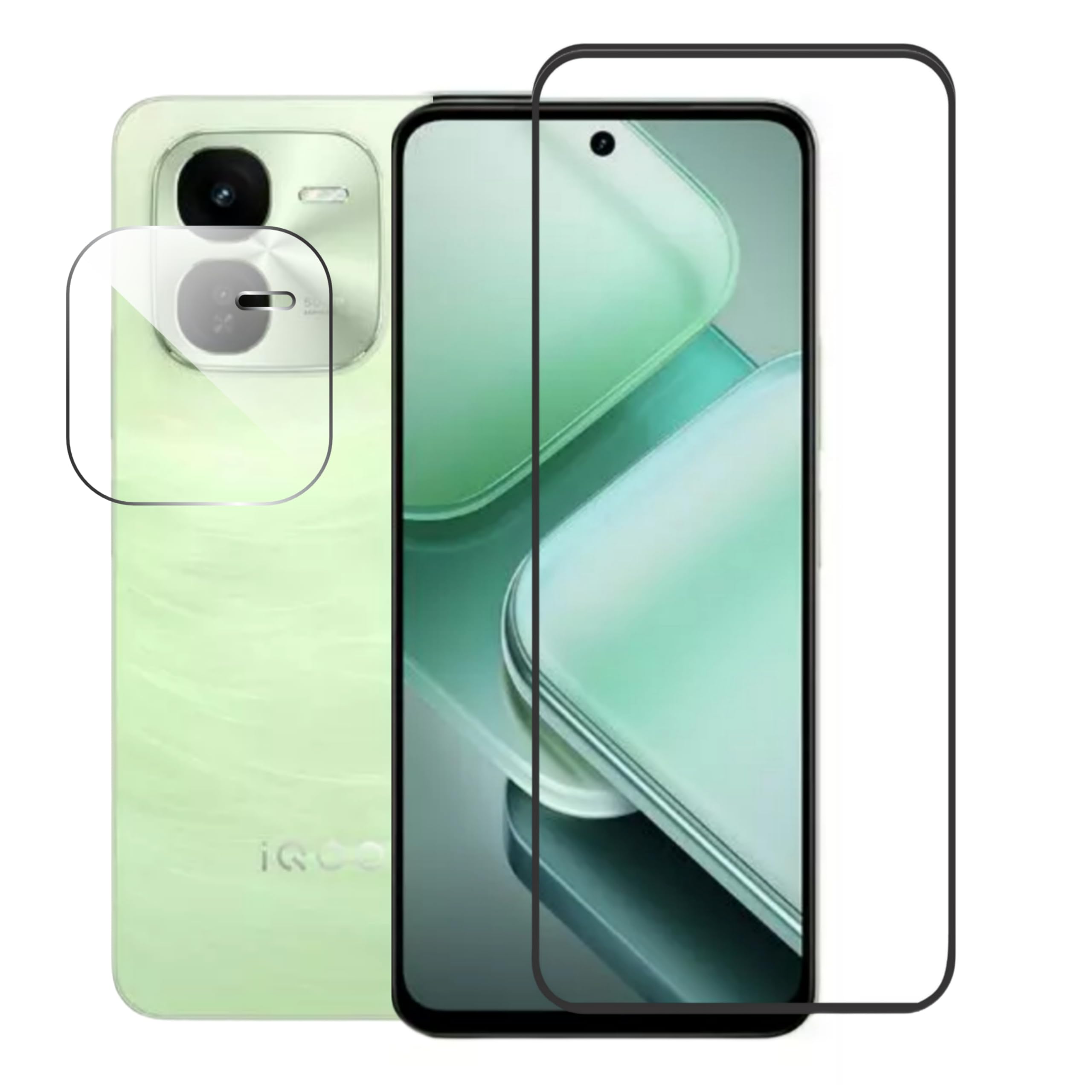emunks IQOO Z9x 5G Tempered Glass with Camera Lens Protector Screen guard(Case Friendly,2 in 1 Combo) (B0D4KF86SZ) Amazon Price History, Amazon Price Tracker