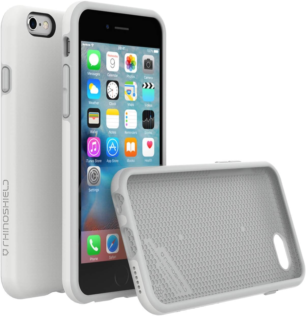 iPhone 6s Case, RhinoShield [PlayProof] Heavy Duty Shock Absorbent [High Durability] Scratch Resistant. Ultra Thin 11ft Drop Protection Rugged Cover for Apple iPhone 6 / 6s [White]