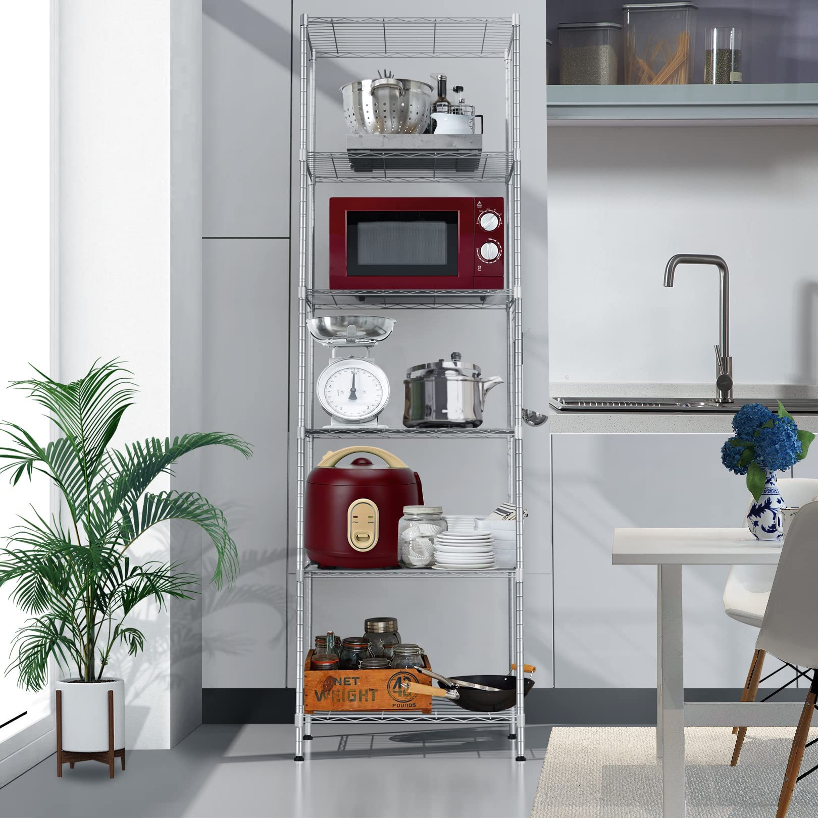 BATHWA shelving units bathroom shelf metal shelving unit free standing