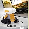 Giffy/Oyuncak Uzaktan Kumandalı El Sensörlü Akıllı WALL-E Robot Dahili Şarjlı Işıklı Sesli FULL Fonksiyonlu El Hareketlerini Algılayabilen Farklı Işık Kombinasyonlu Akıllı RC Robot (SARI)