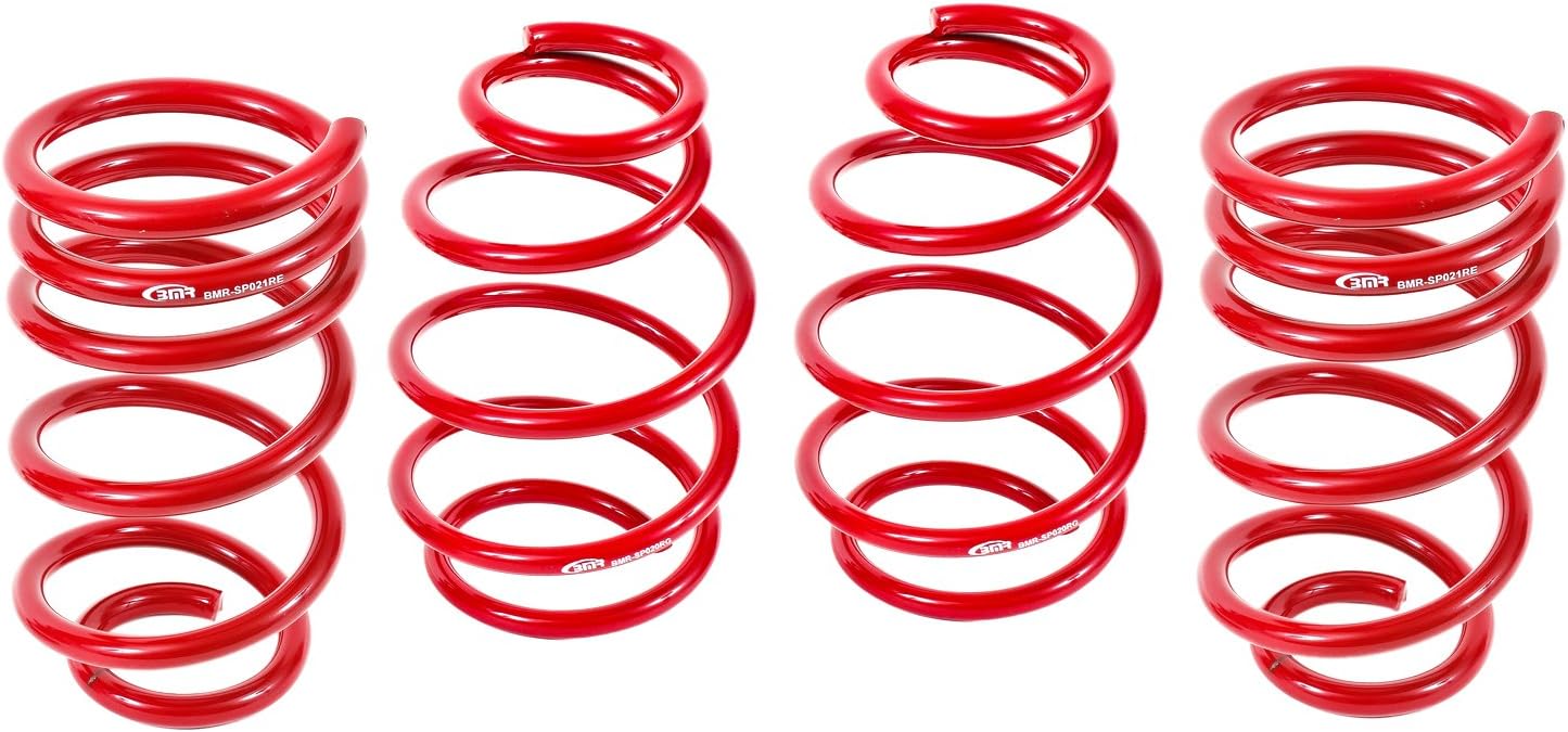 BMR Suspension Lowering Spring Kit SP019R — 1.0" Drop for V8 2010–2015 Chevy Camaro