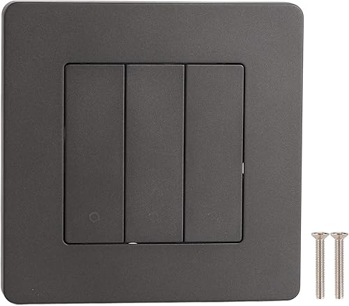 Interruptor de luz inteligente, panel de control inteligente de 3 bandas, interruptores de luz de aplicación, panel de control inteligente,