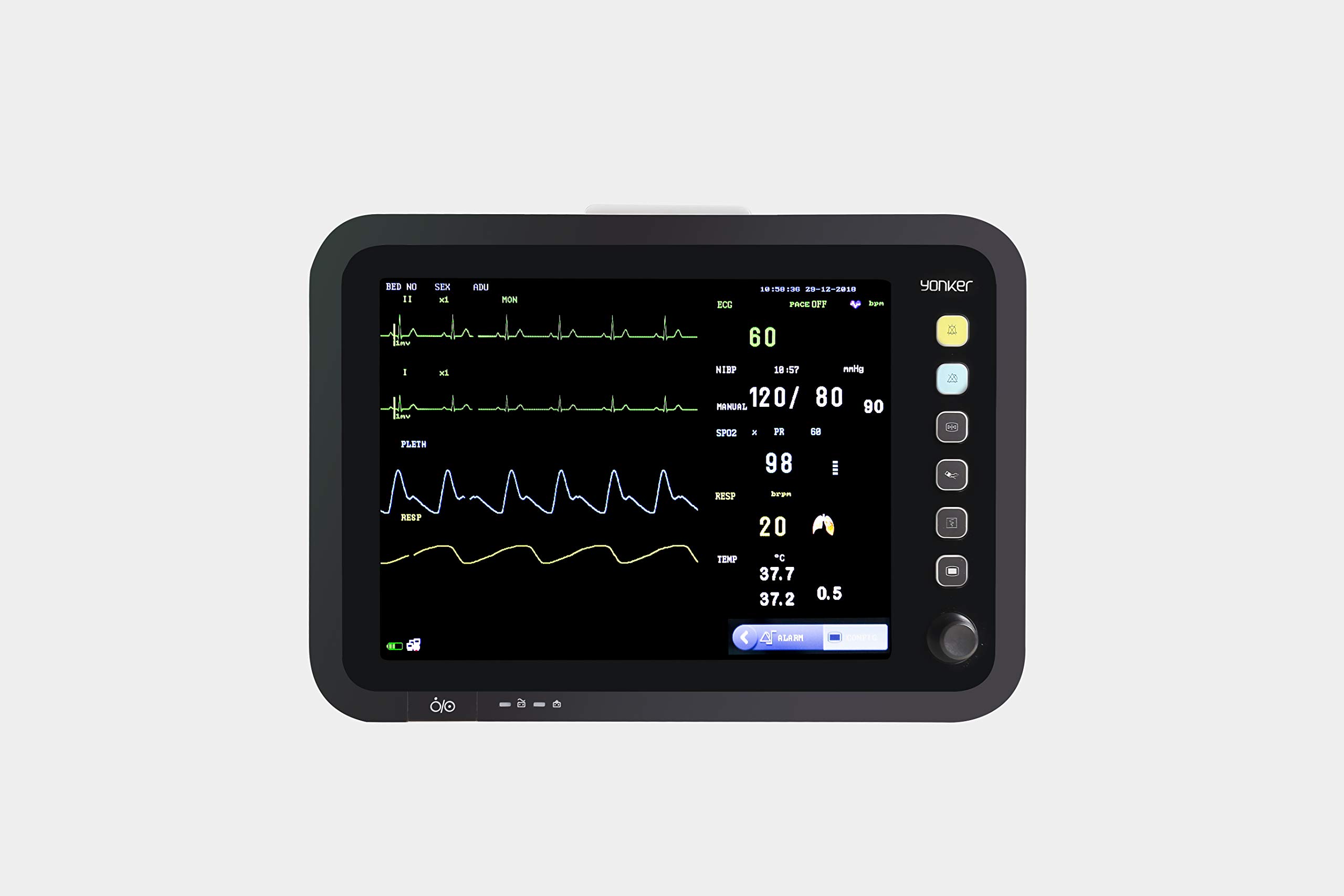 breathwell YONKER YK-8000C Multipara Parameter Patient Monitor-picture-34