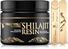 Shilajit Resin with Fulvic Acid and Trace Minerals - Gold Grade Pure Himalayan Shilajit for Men - Chilajit from Gilgit Packed with 85+ Minerals, Metabolism and Immune Support - 60g
