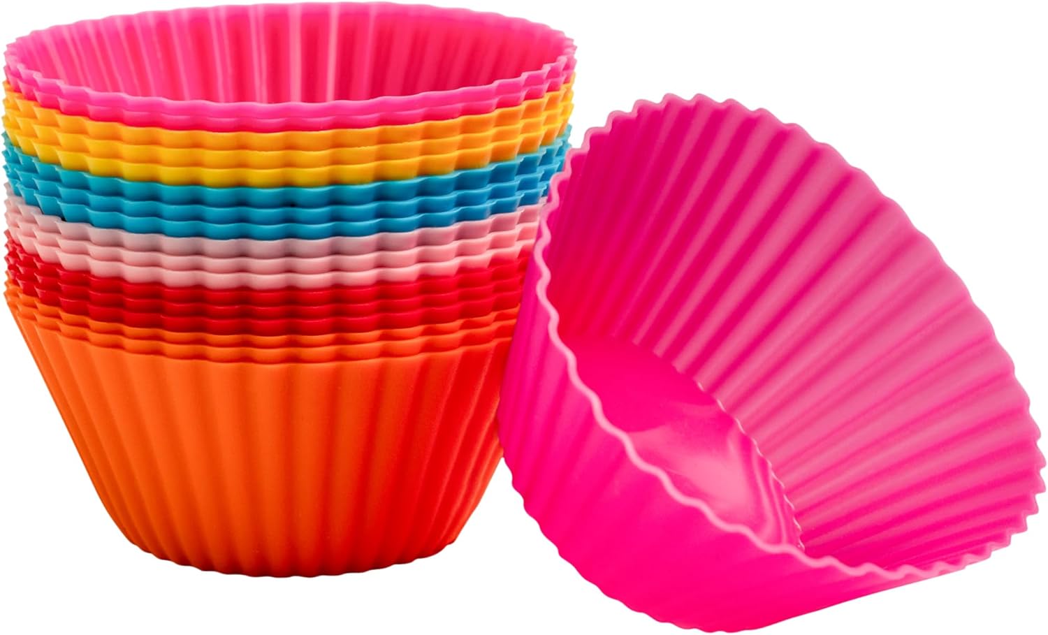 Silicone Cupcake Baking Cups (18) Thumbnail