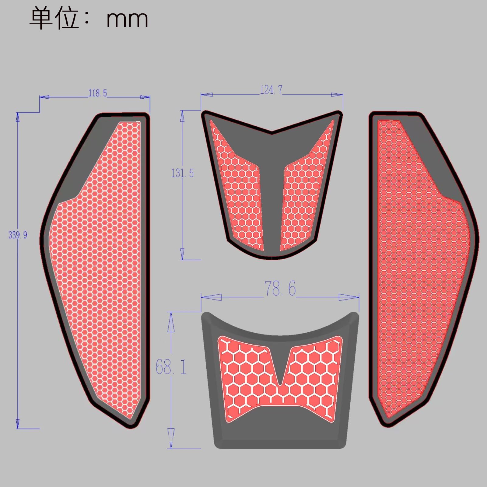 YZF-R7 Tank Protector Yamaha YZF-R7 Motorcycle Tank Protector Pad - Anti- Slip Knee Grip Black Rubber Mat Sweatproof Underwear Women YZF-R7 Tank Protector Yamaha YZF-R7 Motorcycle Tank Protector Pad - Anti- Slip Knee Grip Black Rubber Mat Sweatproof Underwear Women