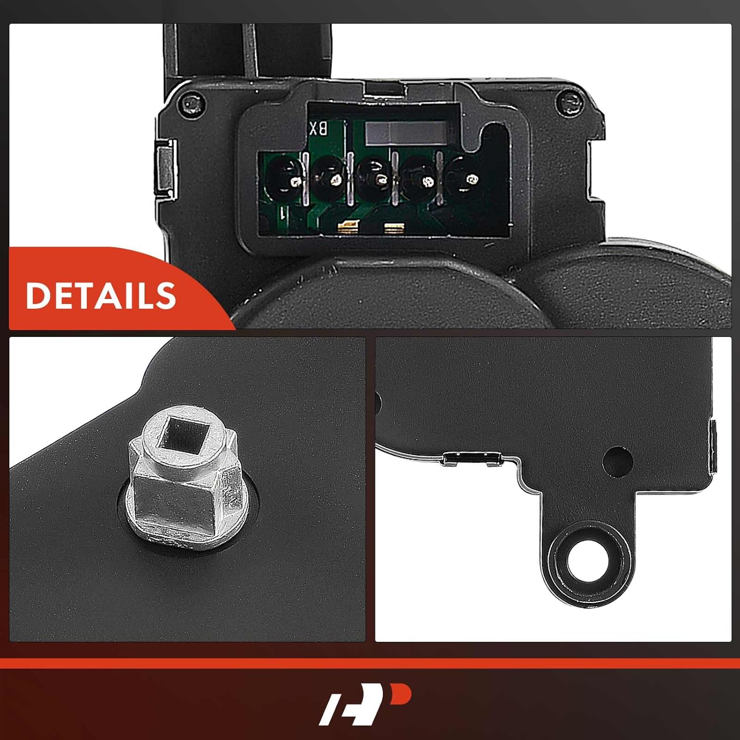 A-Premium HVAC Heater Blend Door Actuator, Compatible with Dodge Grand Caravan 96-00, Caravan & Chrysler Town & Country, Grand Voyager, Voyager & Plymouth Grand Voyager, Voyager, 5 Pins, Main, Blend