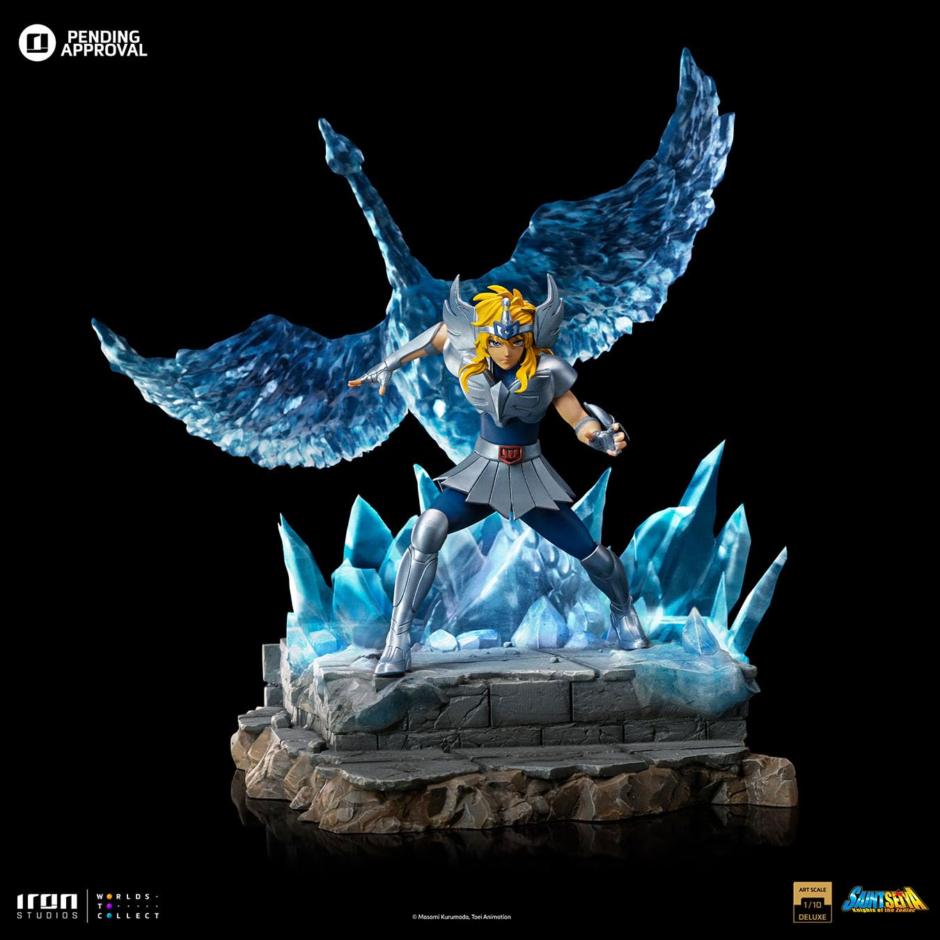 Saint Seiya statuette Deluxe BDS Art Scale 1/10 Cygnus Hyoga 27 cm