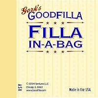 Vista 13 de GoodFIlla Blanco, 12 onzas, polvo de relleno de madera y granos, teñible, pintable, lijable, versátil Cero desperdicio