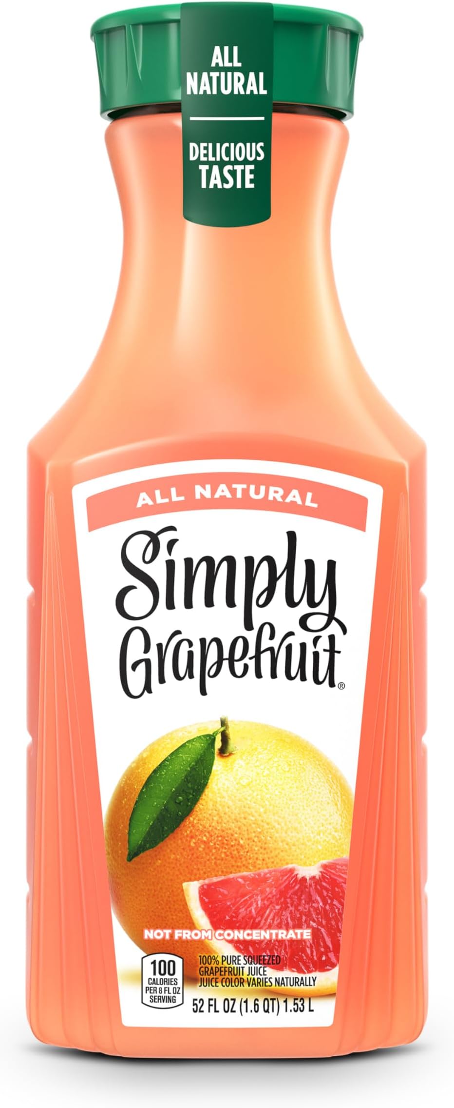 Grapefruit Juice, 52 Fl Oz Bottle
