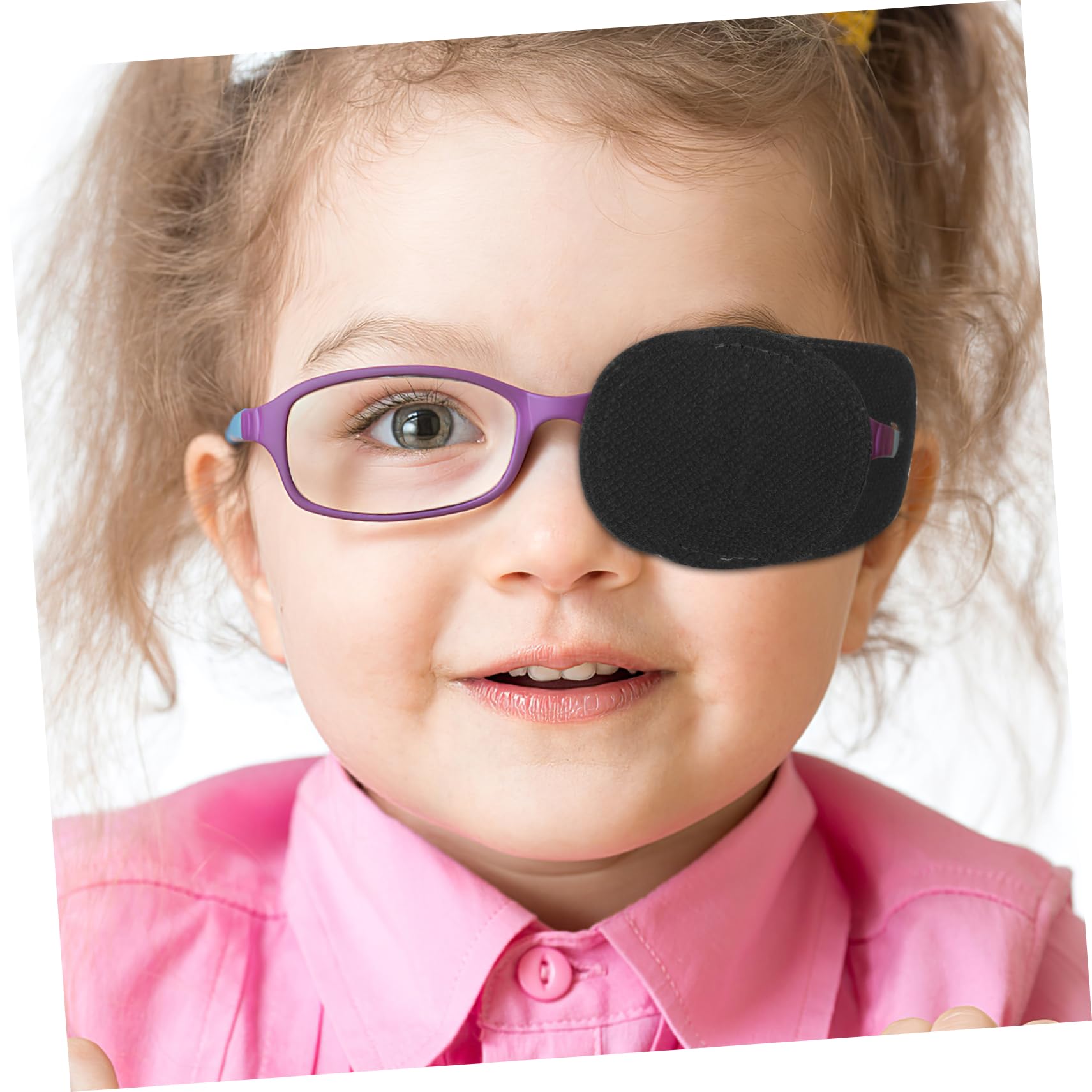12 Oculares Reutilizables para Ojos Ambliopía y Estrabismo, de Tela No Tejida, Cómodos y Fáciles de Usar, Adecuado para Casa y Viajes