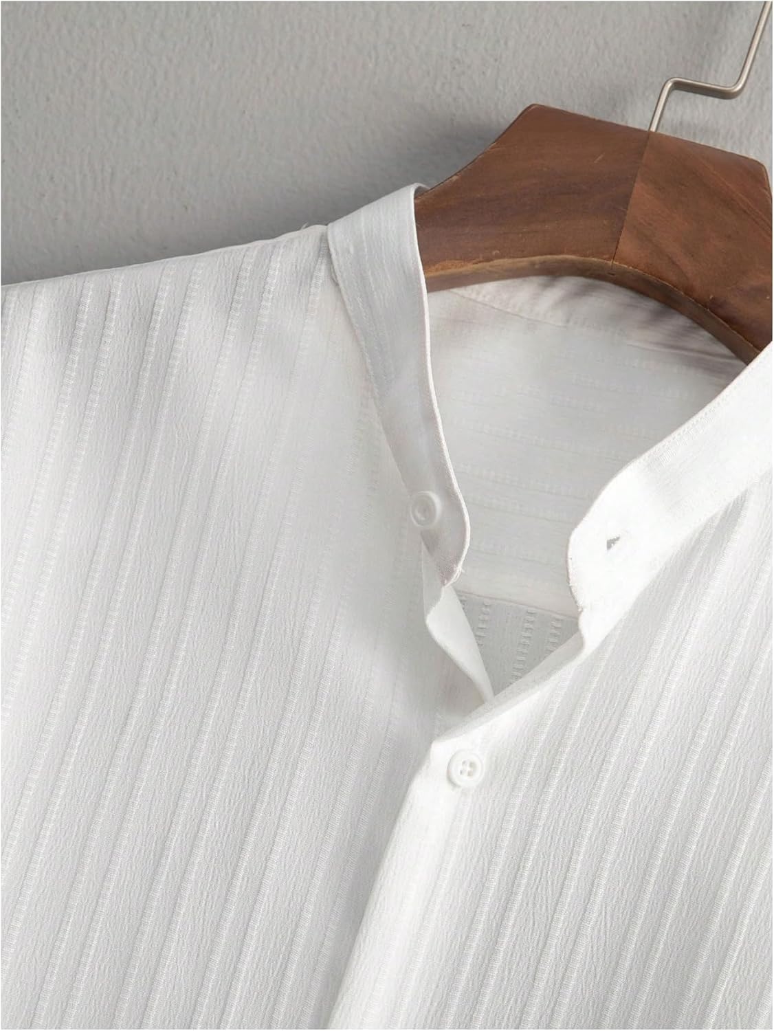 Men's 2 Piece Beach Vacation Outfits Button Down Short Sleeve Shirts and Straight Leg Pants Set - Image 3