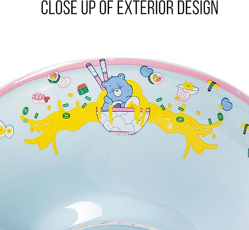 Miniatura 73 de Silver Buffalo The Powerpuff Girls Girl Power Featuring Blossom, Bubbles, and Buttercup Ceramic Ramen Noodle Rice Bowl with Chopsticks, Microwave