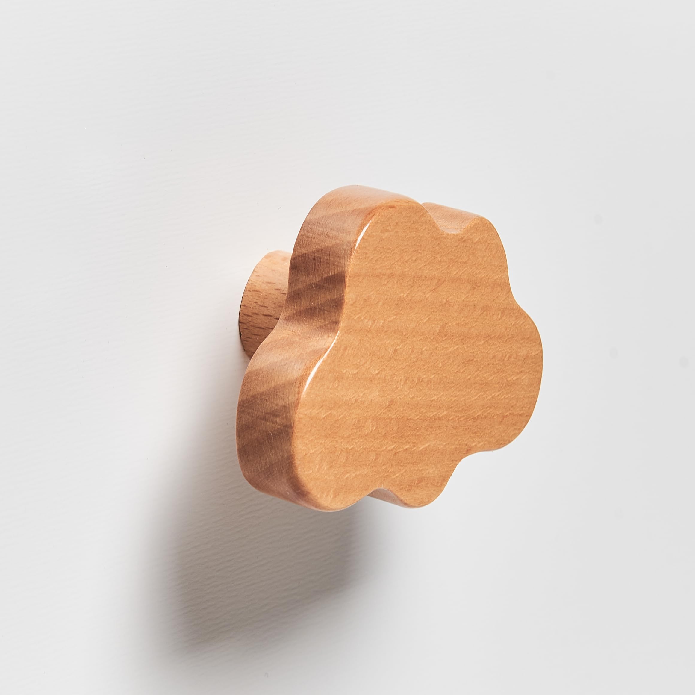 Beliani Commode à 3 Tiroirs Poignées Forme de Nuage Rangement Chambre d'enfant MDF Pieds en Bois de Pin Blanc Cloudy