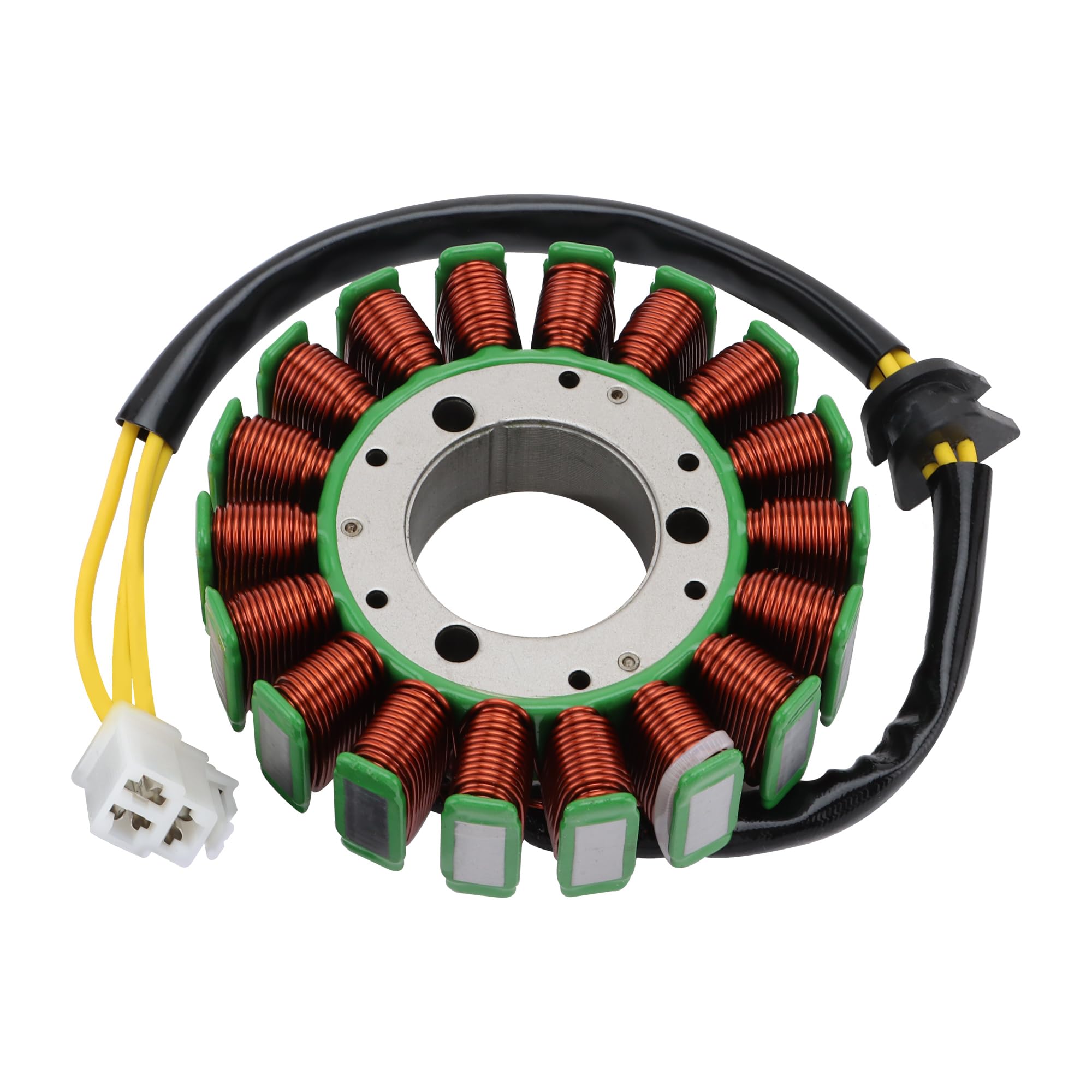 GOOFIT 18 Coil Accessori Per Il Motore Del Generatore Di Accensione Della Bobina Dello Statore Magnetico Sostituzione per Suzuki GSXR600 GSXR 600 750 1000 2000-2005