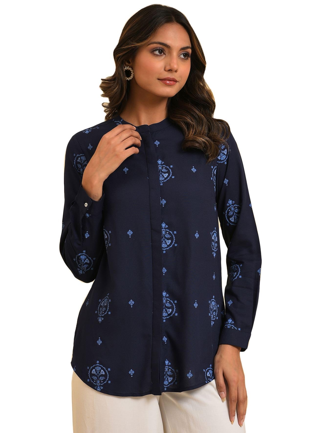 W for WomanWomen's Cotton Regular Fit Top