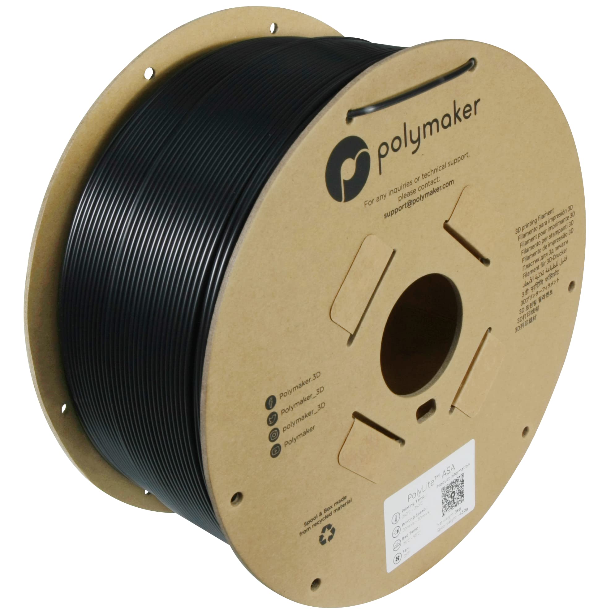 Amazon.co.jp: Polymaker(ポリメーカー) ASA フィラメント 2.85mm