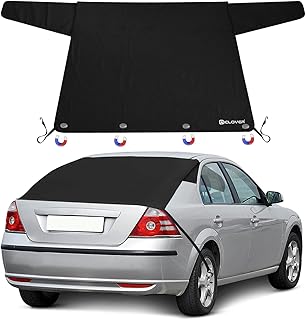 AYAMAYA Heckscheibenabdeckung Auto Heckscheibe Scheibenabdeckung Winter mit Magnet, Auto Eisschutz Frostschutz Abdeckung Anti Schneedecke Scheibenschutz Winterabdeckung 140x80cm