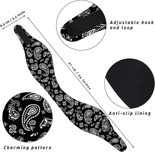 Miniatura 3 de 4 diademas de natación para natación, banda ajustable para la oreja para mantener el agua fuera, protección para los oídos para niños y adultos,