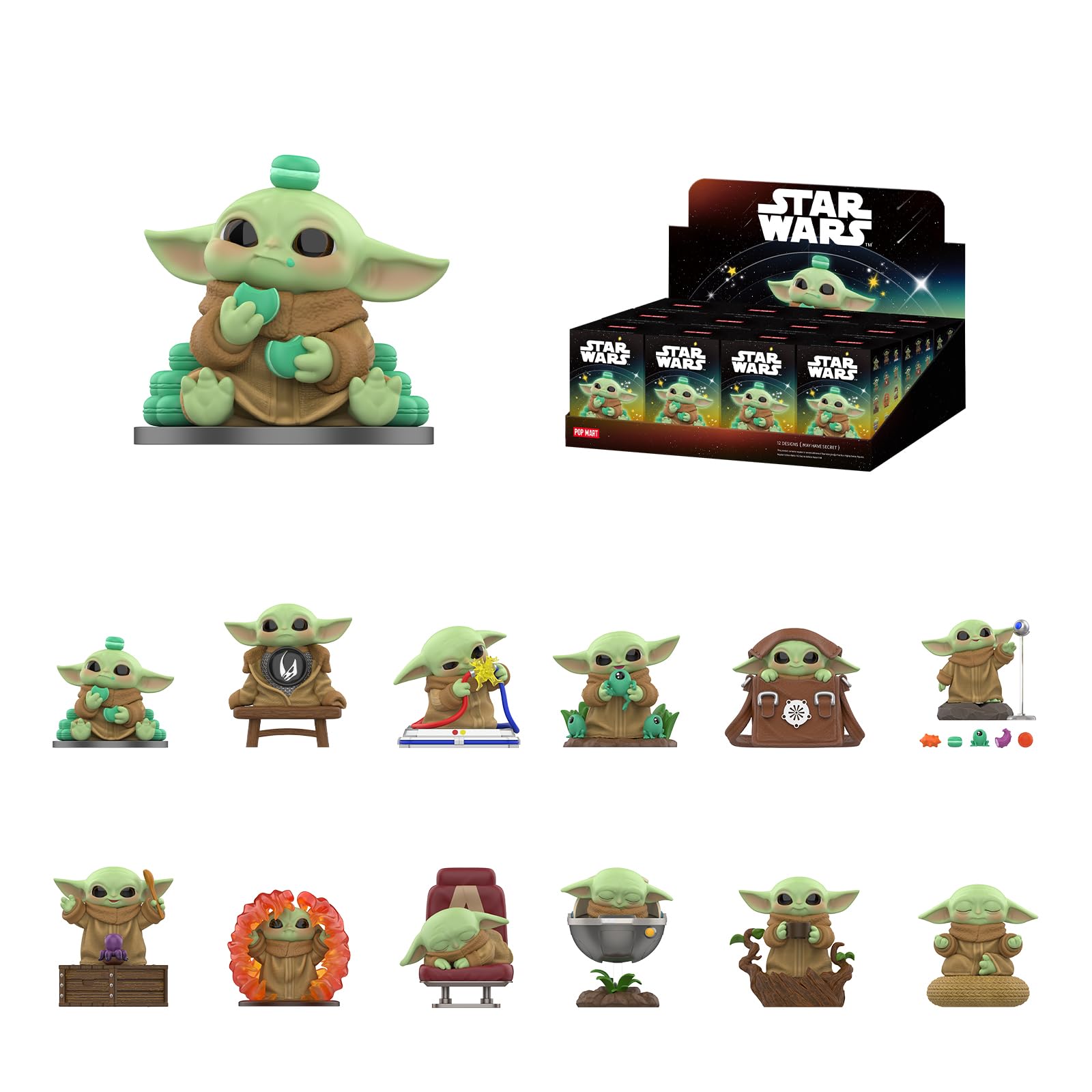 Amazon.com: POP MART Star Wars Grogu Tiny But Mighty Series