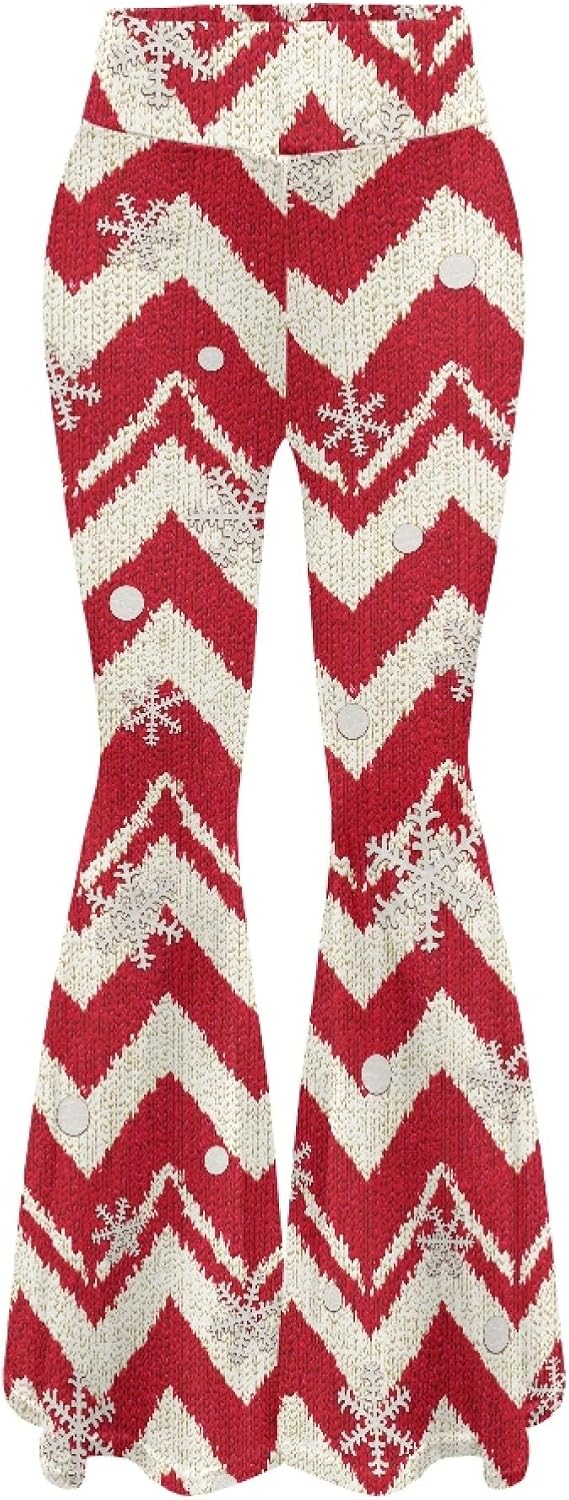 Amzbeauty Flare Pants Petite Vintage 70s Bootleg Yoga Pants Trendy Stretch Bell Bottoms