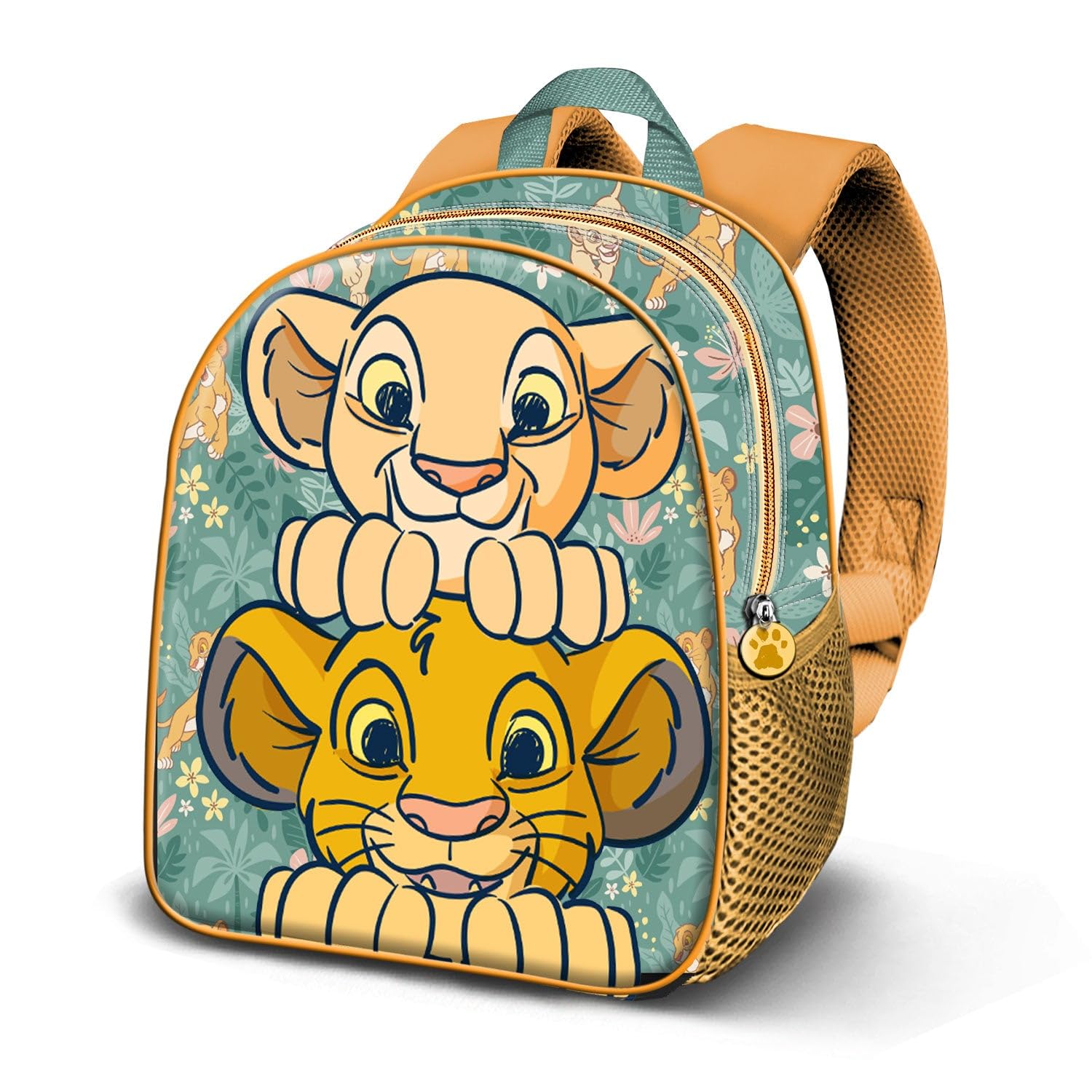 Disney Lion King Lions-Elite 3D Backpack, Green, 25 x 30 cm, Capacity 7 L