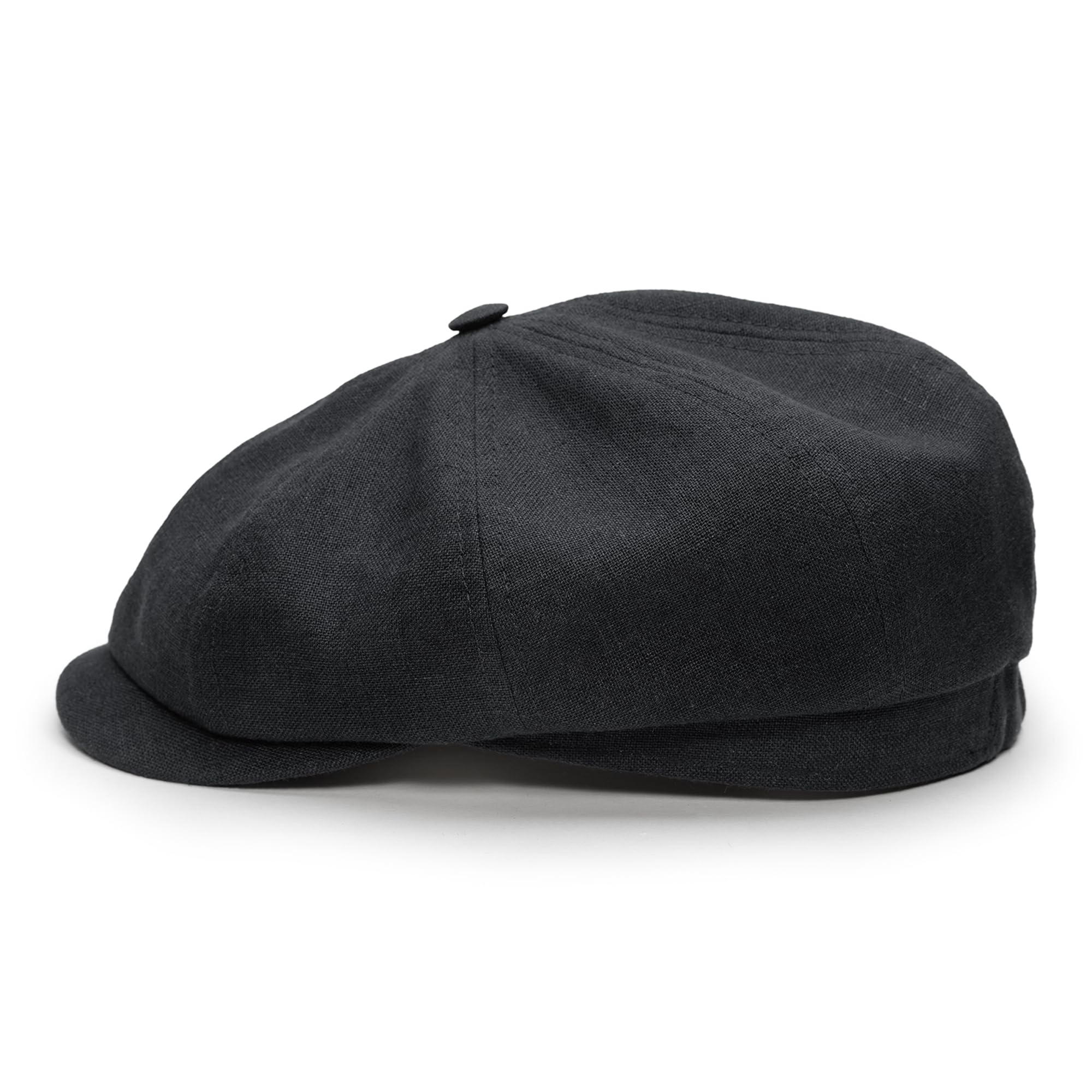 Sterkowski Modell Rowdy | 100% Leinen Schiebermütze für Herren und Frauen | Leicht und Luftig Sommer Flat Cap