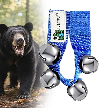Outdoor Bear Bells for Hiking Safety Bear Horn to Scare Bears Deterrent Devices for Dogs Biking Fishing Camping Climbing