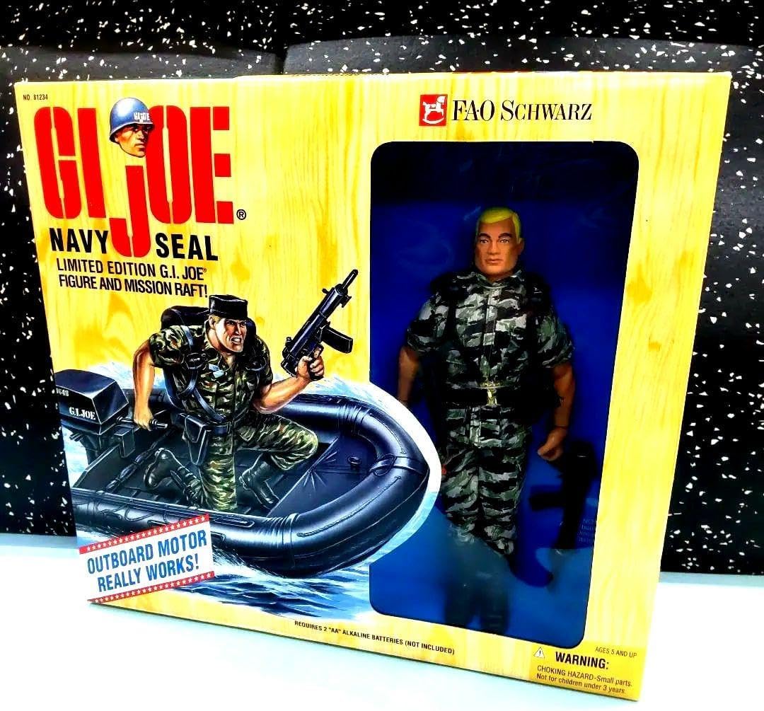 GIJOE  ネービーシール　レア　FAOシュウォルツ限定　未開封品 GIJOE ネービーシール レア FAOシュウォルツ限定 Custom Navy