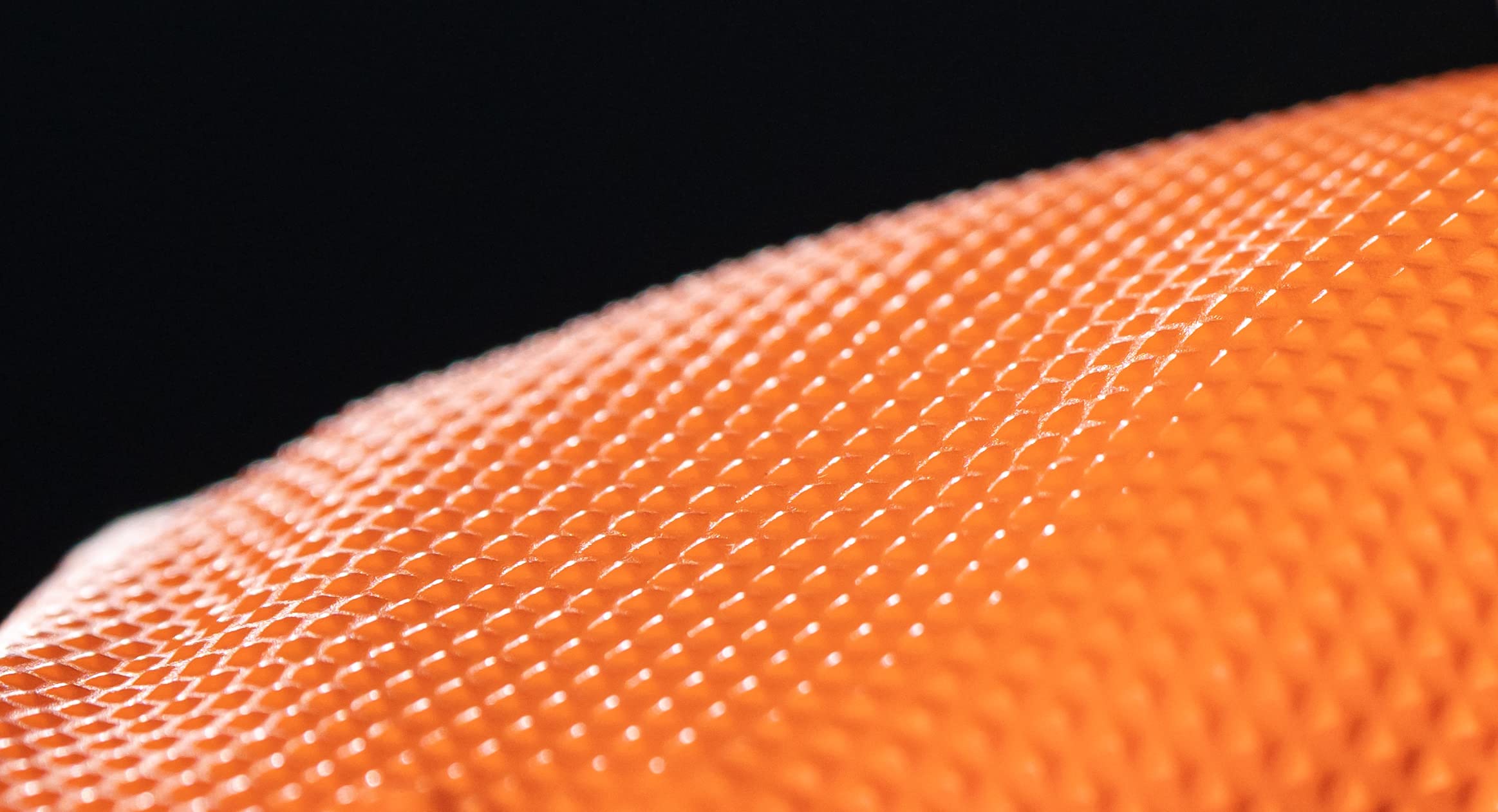 NIMEDA Guanti usa e getta, colore arancione, 500 pezzi, guanti in nitrile, 2-3 guanti usa e getta, senza polvere, senza lattice con impugnatura diamantata (500, M)