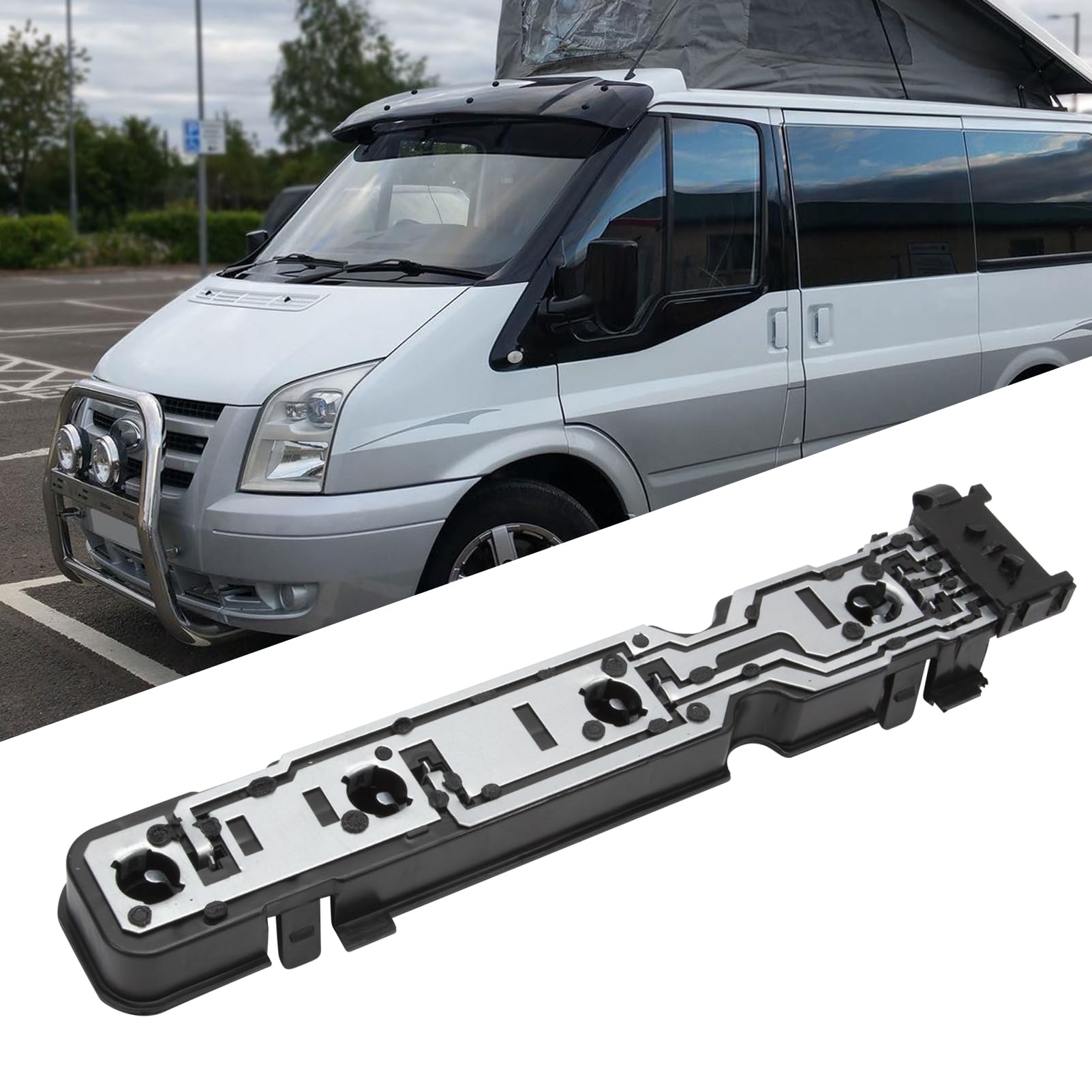 2 pezzi Supporto portalampada lampadina fanale posteriore con cablaggio per Ford Transit Mk6 MK7 2000-2014 Accessori 1681537 6C1113N004AB 1102440