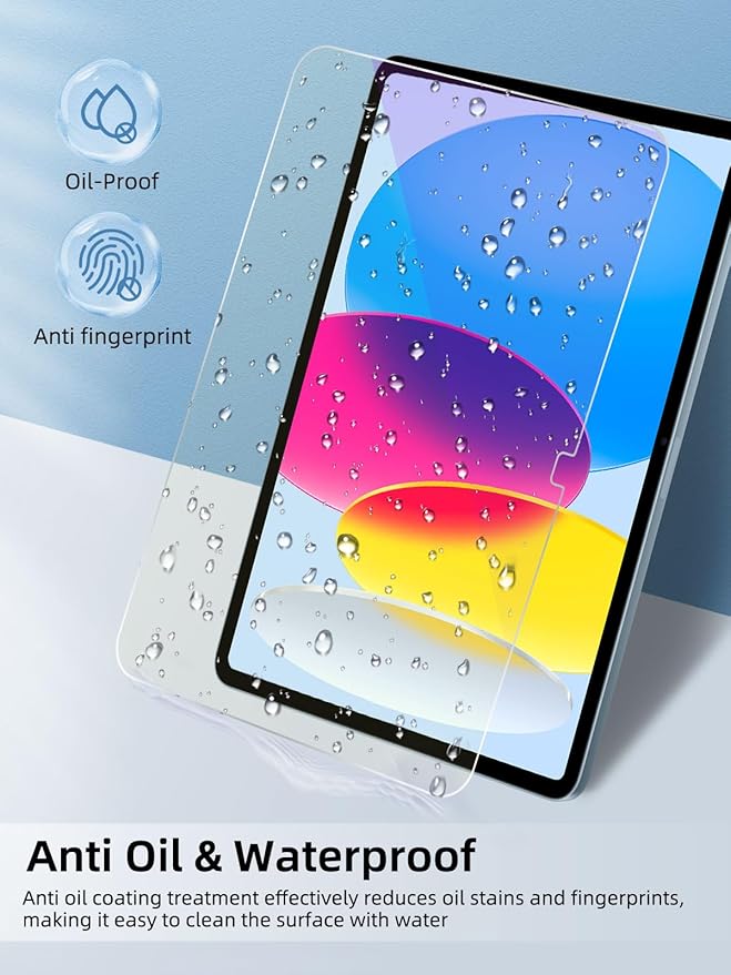 Pack de 2 Protectores de Pantalla Anti Luz Azul para iPad 11 y 10 Gen miniatura 7