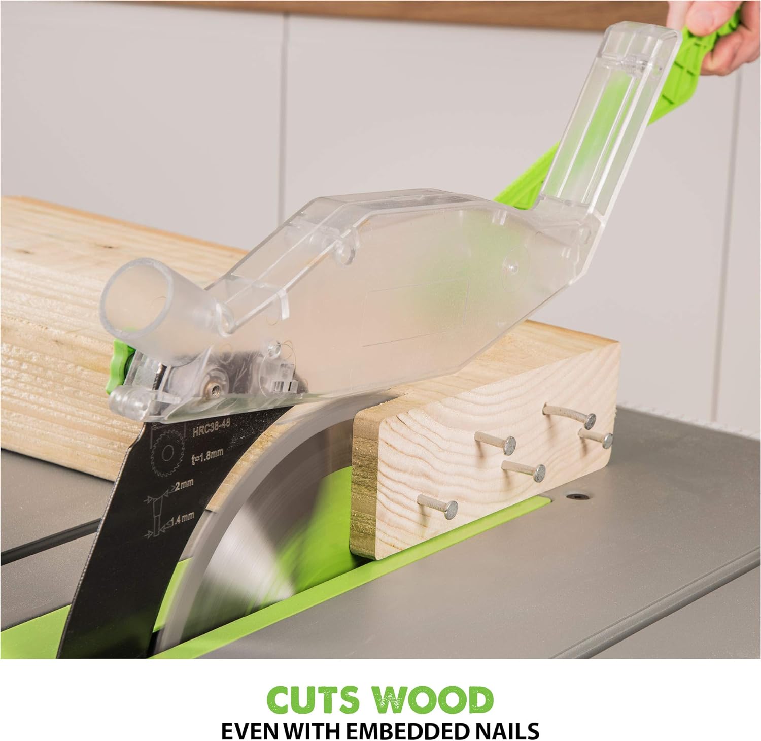 Evolution Power Tools FURY5 - S Fury 5-S Table Saw With Multi-Material Cutting, 1500W, (230 V) 230 V FURY 5-S