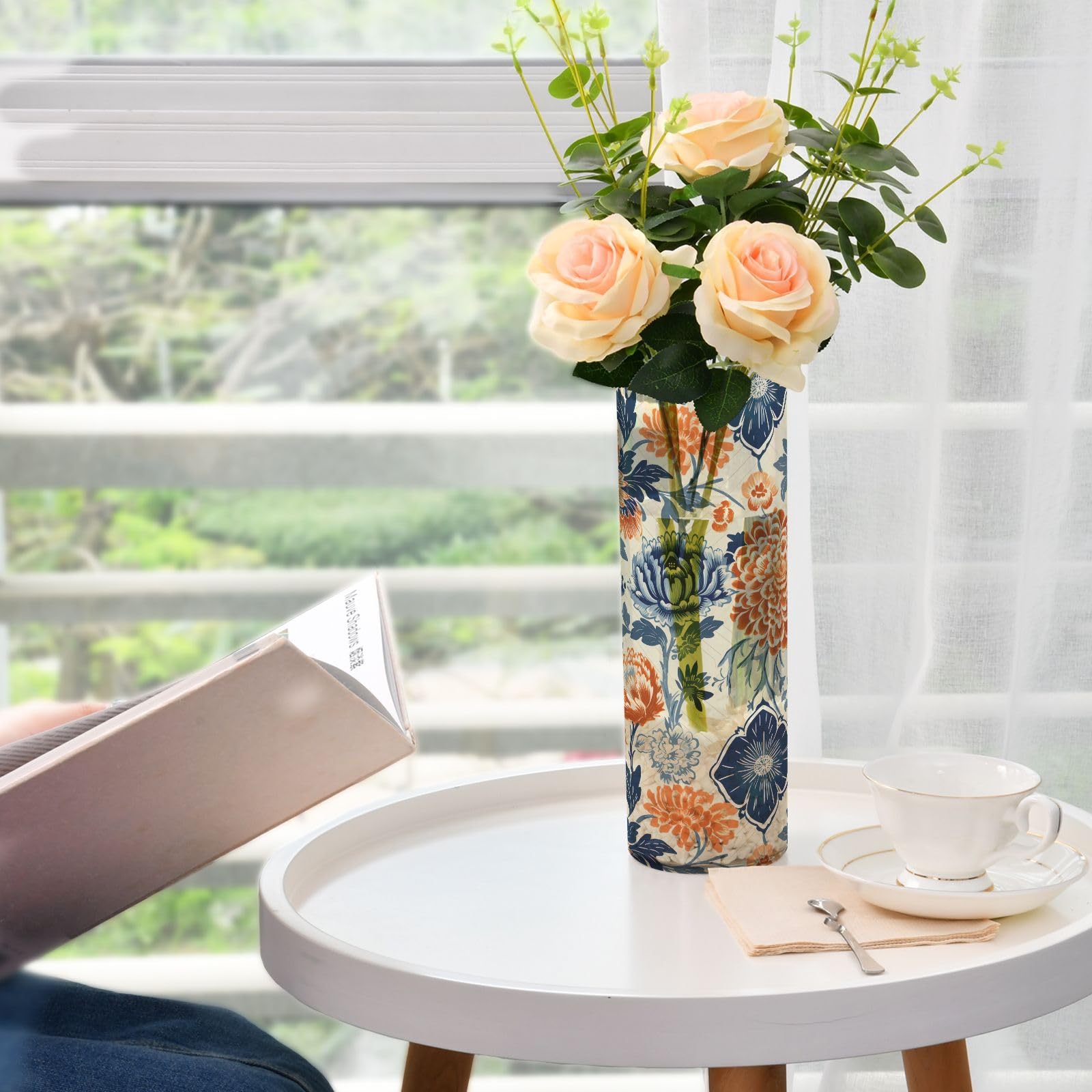 Amazon.com: J JOYSAY Mexican Flowers Flower Vase for Centerpieces