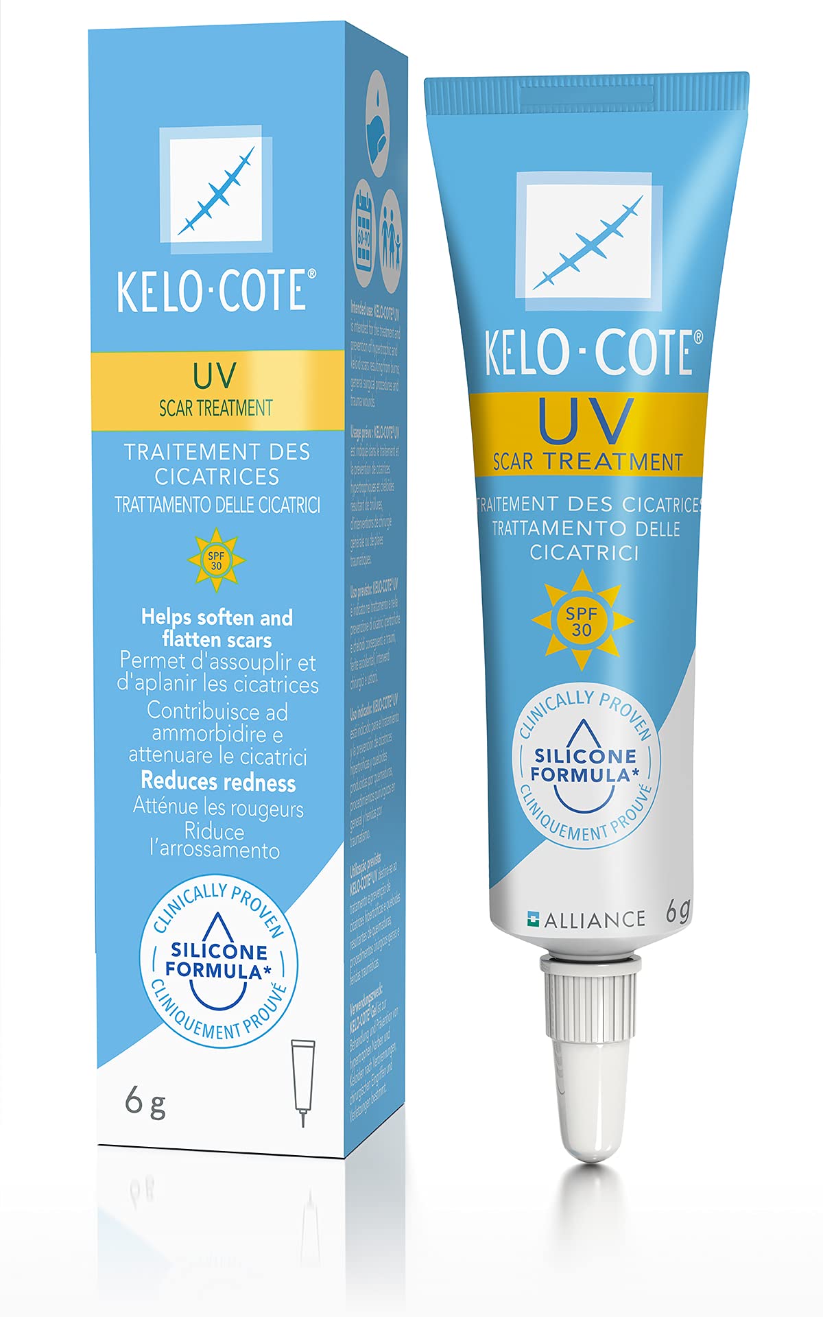 KELO-COTE® UV Silikon Narbengel LSF 30
