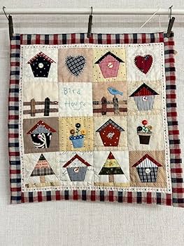 ハウスのパッチワークタペストリー　【54】 ハウスのパッチワークタペストリー 【54】 - メルカリ