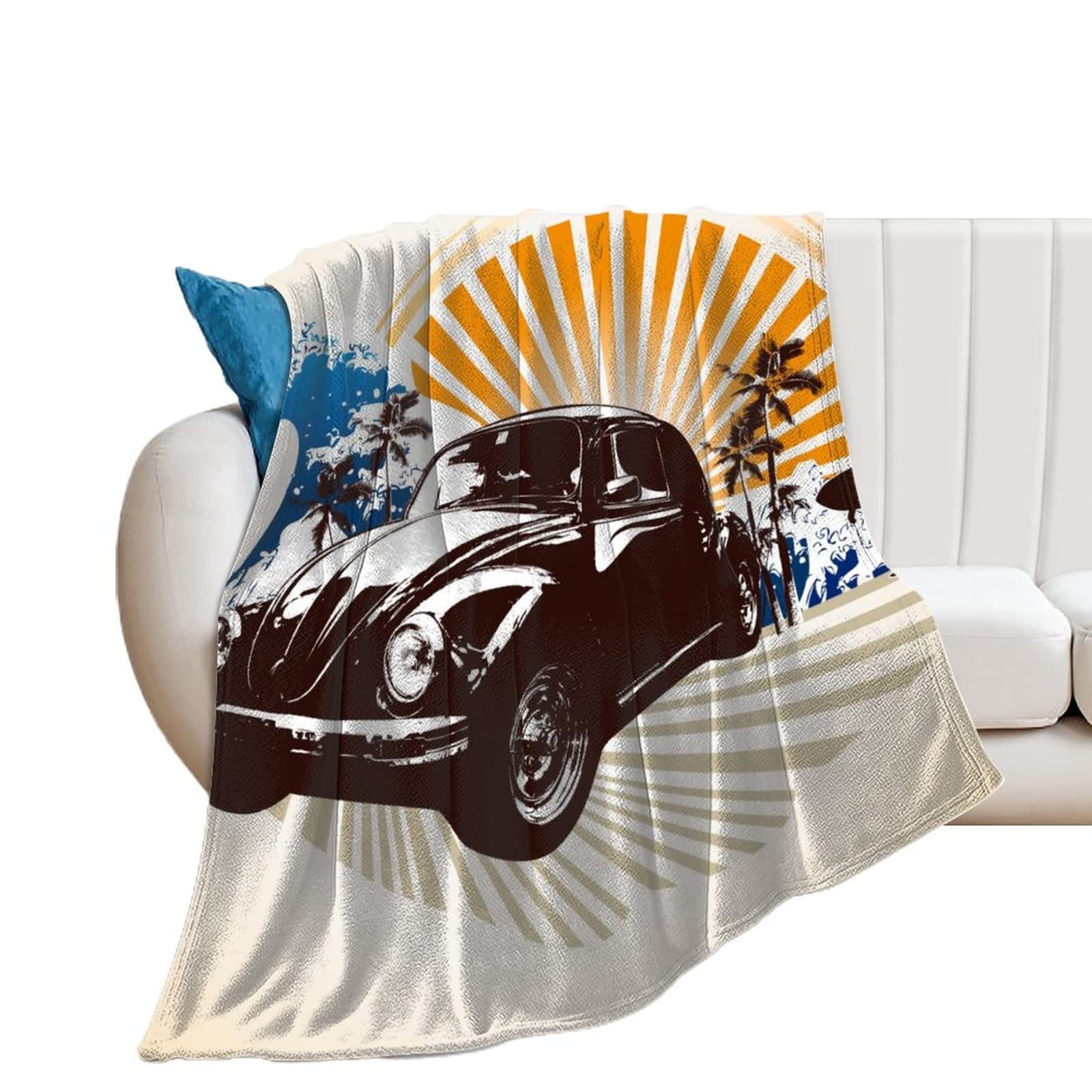 Couverture polaire de canapé douce pour vos soirées cocooning au salon